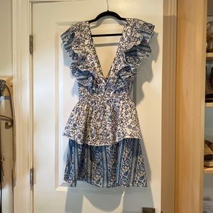 Playa Lucila Ruffle Mini Dress